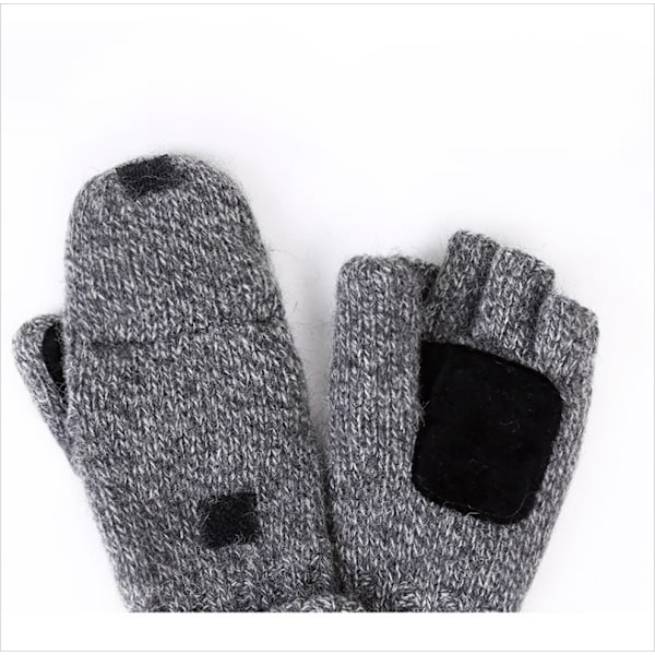 1 par vinterhansker, unisex vindtette varme hansker