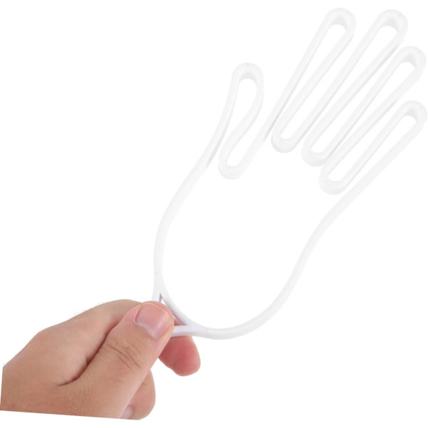 2 stk. plastichandskeholder golftilbehør golfhandskeholder golfhandskeholder bøjle spændes tørrestativ golf tricks holder ramme (uden krog)