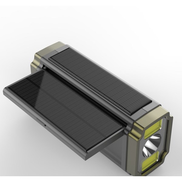 Radio Multi-Band Bærbar Radio Solar Håndsving Mobiltelefon Opladningsradio (Blå)