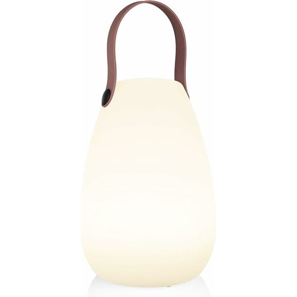 8 färger uppladdningsbar LED-bordslampa, OOO-50002, vit