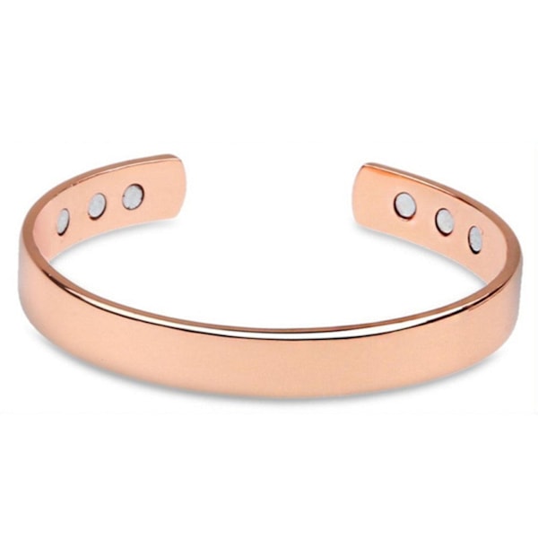 Magnetiskt Armband i Rent Koppar för Artrit Smärtlindring 9U8R