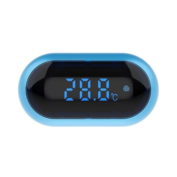 Fahrenheit Akvarietermometer, LCD Akvarietermometer Digitalt Nøjagtigt Akvarium Vandtæt Termometer Akvarium