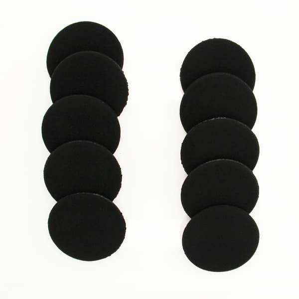 Pakke med 5 par 5 cm øretelefonpuder