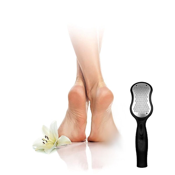 Wetdry Callus Remover W/catcher, Medicinsk-kvalitet Rustfrit Stål, Vaskbar | Fodfil, Fodskrubber（sort）