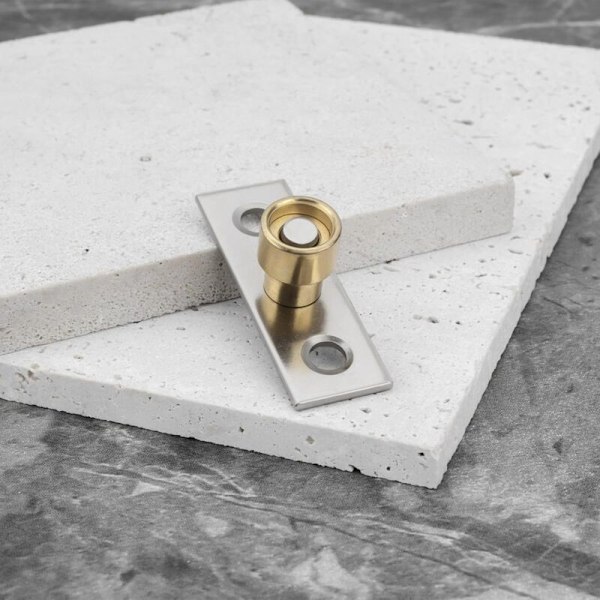Parti med 4 12 mm skjutdörrsguider i rostfritt stål för trädörrar Mobila dörrar Glanges Glas Granging Dörrar 12 x 13 mm