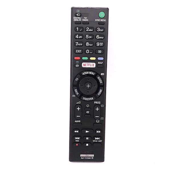 RMT-TX200E Fjernbetjening til Sony TV KD-65XD7505 KD-55XD7005