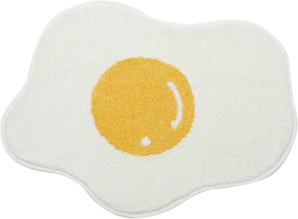 Barne poached egg gulvmatte 45*60cm