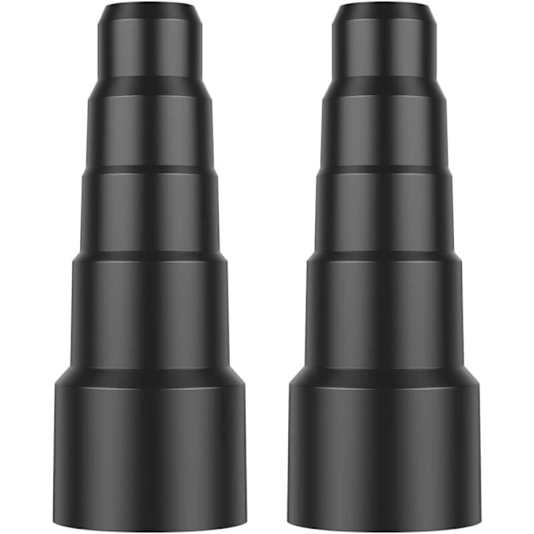 2 yleismallisen pölynimurin letkuadapterin sarja liitettäväksi 23 mm:n pölynimurin letkuun, 30 mm, 34 mm, 42 mm, 50 mm