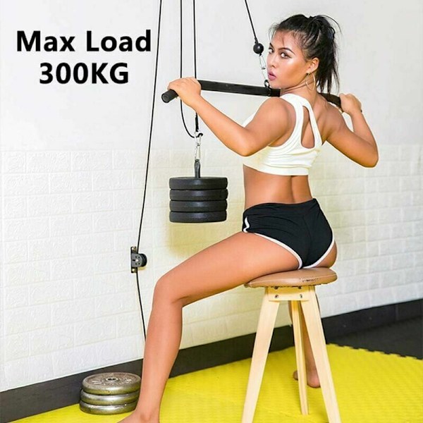 Äänieristetty kääntyvä pyöräohjain kiinteällä pyörällä, 300kg