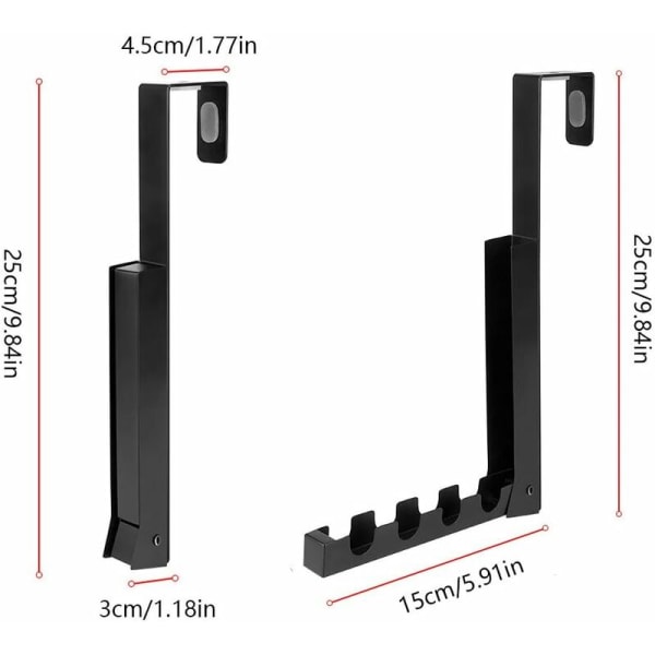 Fällbar väggkrok, hopfällbara klädkrokar, dörrkrok i rostfritt stål, innehåller 4 krokar, används för att hänga kläder, väskor, halsdukar och julkransar