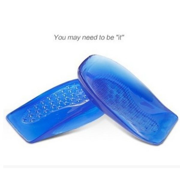 2 stk. ortopædiske indlægssåler til mænd og kvinder, voksende indlægssåler til O/X-ben, supinator indlægssål til supination og pronation, L(41-46)