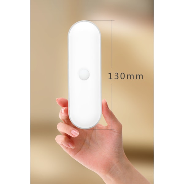 Dimbar LED-skåpsbelysning, uppladdningsbar 2000 mAh, sladdlös, LED-list med 5 ljusfärger för skåp, kök