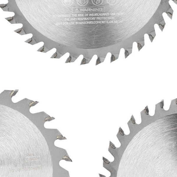 2 kpl 115 mm:n pyörösahanterä 40T kovametallikärkinen sahanterä TCT-levylle Kulmahiomakoneen puunleikkausterä-115x10x40t