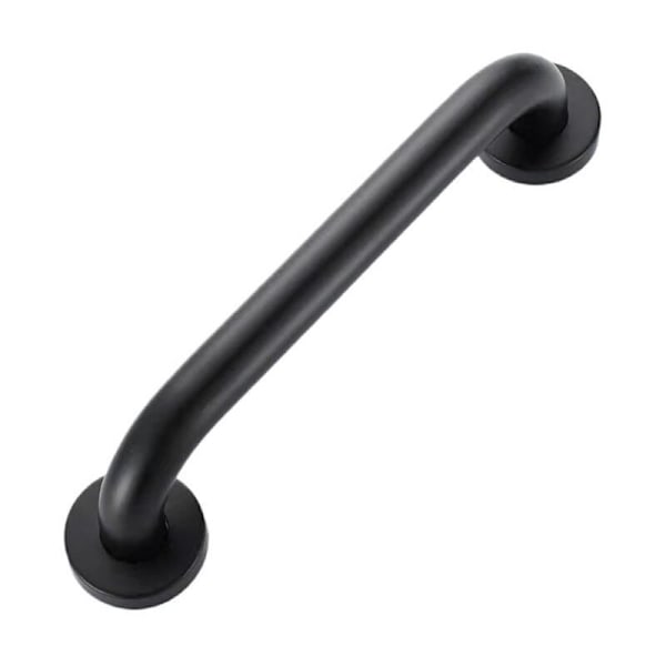 Vægsikkerhedshåndtag, 40 cm, gelænder i badeværelse og toilet, boret til fastgørelse, 40x2,5x8 cm, jernholdigt