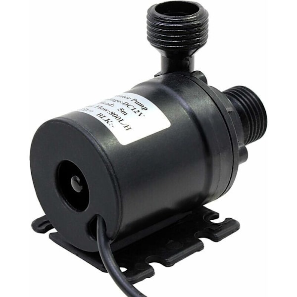 800l/h 5m Dränkbar vattenpump DC 12V Amfibisk pump för damm akvarium solfontän vatten swimmingpool