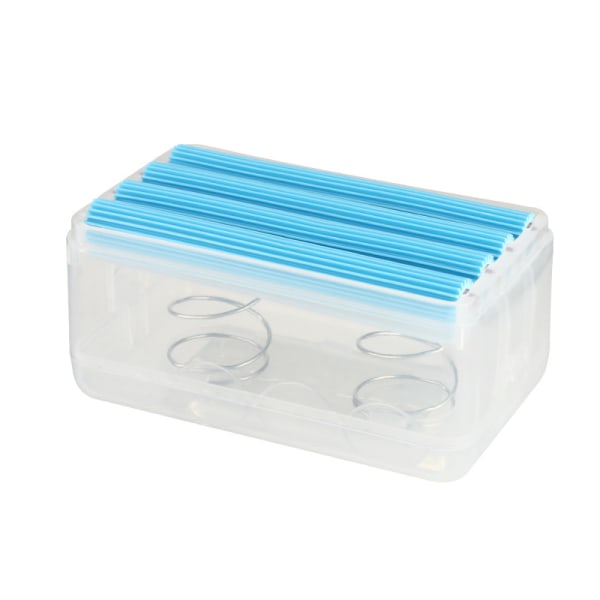 2-pack (blå + rosa) - Multifunktionell 2 i 1 tvålkopp - Skumrengöringsrulle - Tvålkopp - Hushållstvål - Miljövänlig - Dammtät (grå)