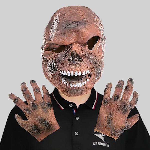 Pelottavat Halloween-asu -hansikkaat, naamiaisasu, hahmo, hirviö, pirun kynsi -hansikkaat