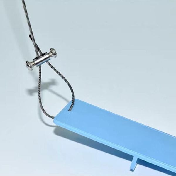 10 stk. kabelklemme med skruklemmehette, kabelklemme for kabel og ledning 1 til 3 mm i diameter, dobbel endetang for kabel og ståltråd