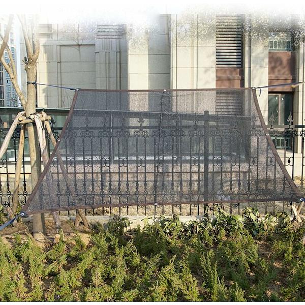 HDPE skuggduk andningsbar 50-60% UV-skydd för trädgård terrass solskyddsnät solskyddsnät för växthus ladugård eller kennel tak Cov