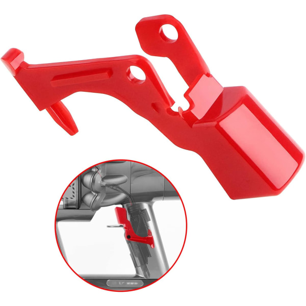Trigger V11 V10, Forstärkningsknapp för Dyson Lämplig Dyson dammsugare strömbrytarlås V10 / V11 snäpp Röd värdknapp Dyson tillbehör Nyckel re