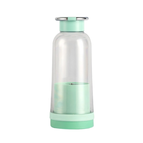 Juice Cupin mini sähkömehupuristin, joka on mukana langattomassa kädessä pidettävässä monitoimisessa kotitaloudessa kannettavassa mehupuristimessa (vaaleanvihreä)