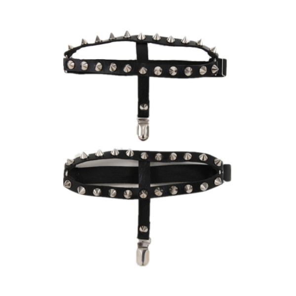 Sexy leg ring stocking clips, pair of rivets, sexy skirt decoration stocking clips, garter belts, versatile