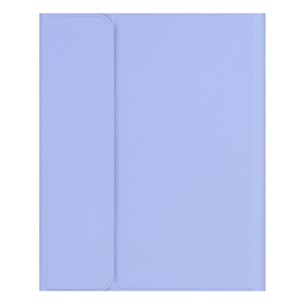 Kosketuslevyllä varustettu näppäimistökotelo iPad Pro 11 2021/2020 -laitteelle, violetti irrotettava langaton Bluetooth-näppäimistö kosketuslevyllä, älykäs silikoni.