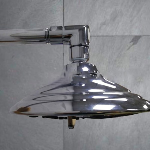 Shower chef 90° adapter, 1 koppar rumskoppling dusch, G1/2 duschhuvud och handvisningsadapter, används för att ansluta duschpotatisar