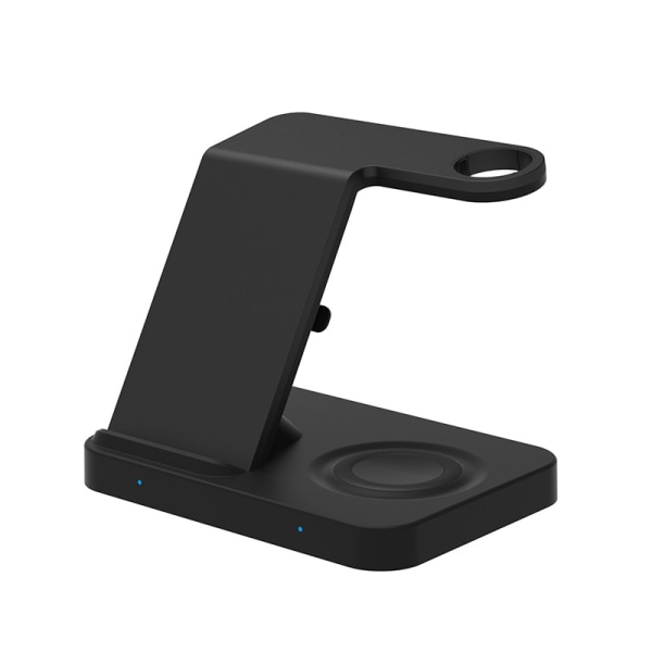 F16 Vertikal Trådløs Lader - Passer for Apple Watch Øretelefon Mobil Trådløs Lading Rask Lading 3-i-1