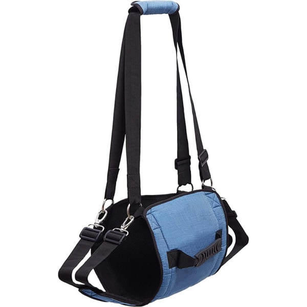 (XL, Blue)Dog Carrying Harness, Pet Emergency Backpack, Dog Lifting Harness for Clipping Nails, Joint Injuries