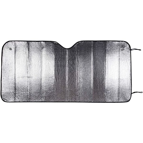 Fällbar UV-skyddande solvisir för vindruta 130 x 60 cm Tjocklek 2 mm