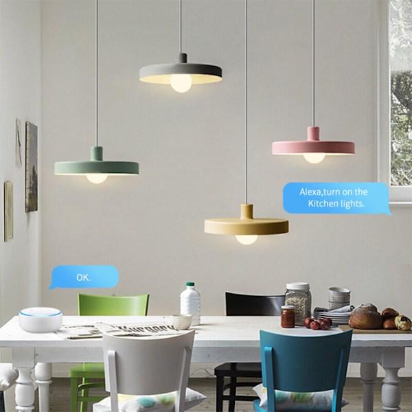 Intelligent glödlampa Tuya Bt Wifi Blouns med dimbar färgändring 9W 800 Lumen 2700-6500k RVB E26/E27 LED-lampa fungerar med Alexa för juldekoration