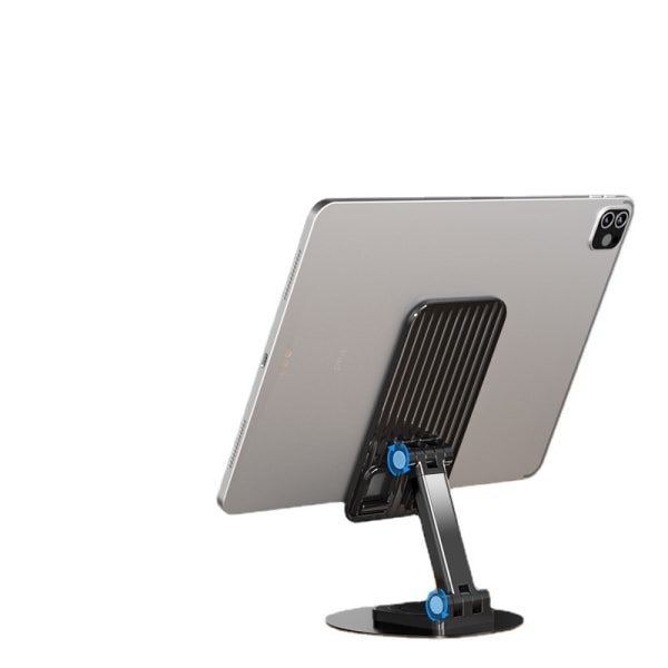 Puhelinteline kulmakorkeussäädettävälle työpöydälle Tukeva alumiininen metallinen puhelinteline iPhonelle, Ipadille, matkapuhelimelle, kaikille Android-älypuhelimille, pöytäkoneille