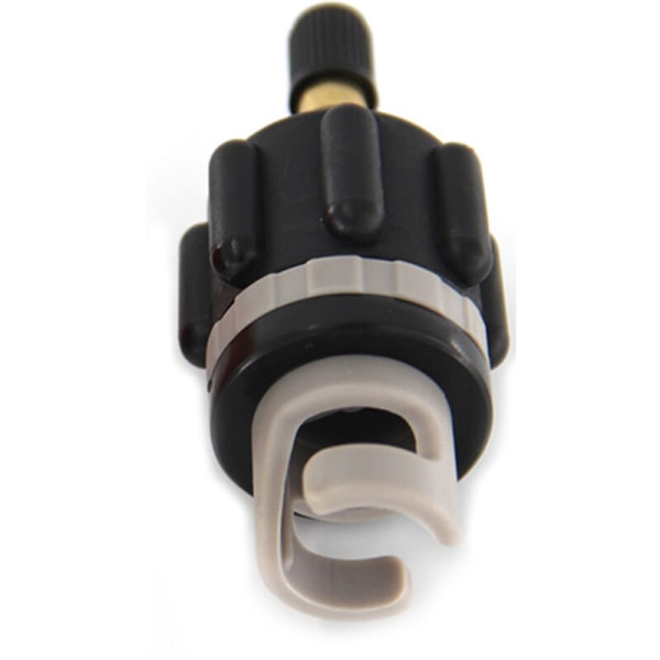 Adapter för luftpump till bil, adapter för luftmunstycke till paddleboard (svart)