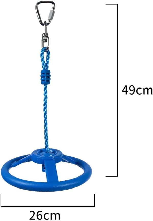 Svinghjul for Slackline (Blå) - Tilbehør for utendørsbruk