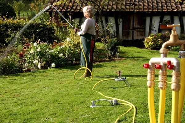 Automatisk Sprinklerkobling 3 Kuler for Slange Ø15