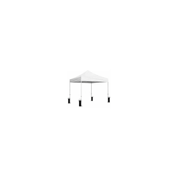 4 kpl Painopussit, Jalkapainot Pop-Up-telttaan, Paviljongin Painot, Painotettu Paviljongille, Patio-varjo, Musta