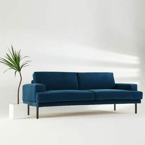 4 stk. Metalmøbelben Sengeben Ben Udskiftning Møbelløft Ben til Skab Bord Sofa (Mat Sort 15cm)