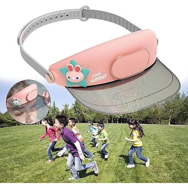 Ventilator Kølehat Ventilator Hat Solhat Udendørs Snapback Hat Justerbar Sommerhat Solbeskyttelse Solenergi Hat