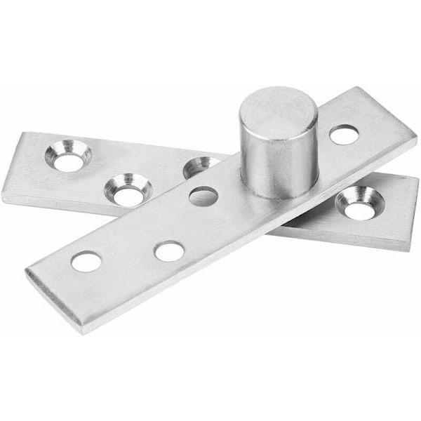 360 asteen pyörivät ovensaranat, saranat piilotettu ruostumattomaan teräkseen 75x17mm sivun yläosassa (epäkeskinen tappi), 2 kpl