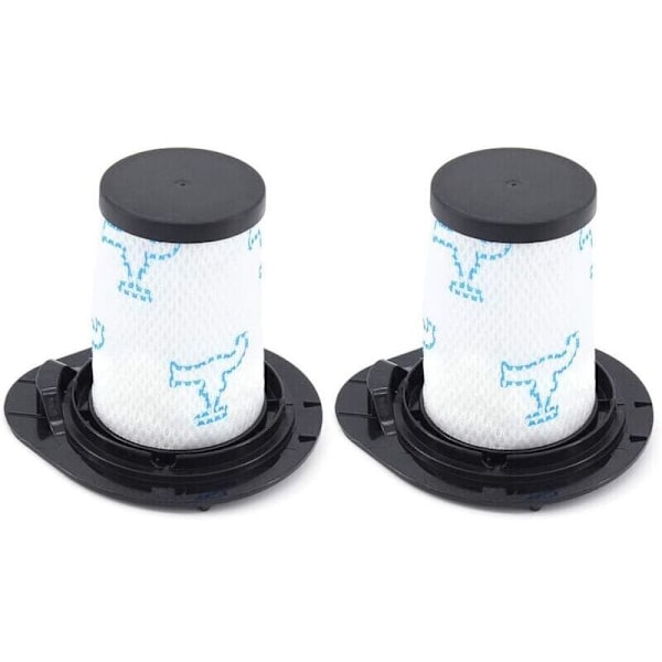 2-delat Filterset Kompatibelt med Rowenta RH9890WO RH9879WO X-FORCE FLEX Dammsugare, Dammsugartillbehör, Filterelement