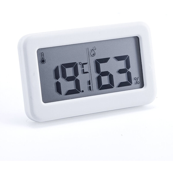 Liten inomhustermometer - Vit