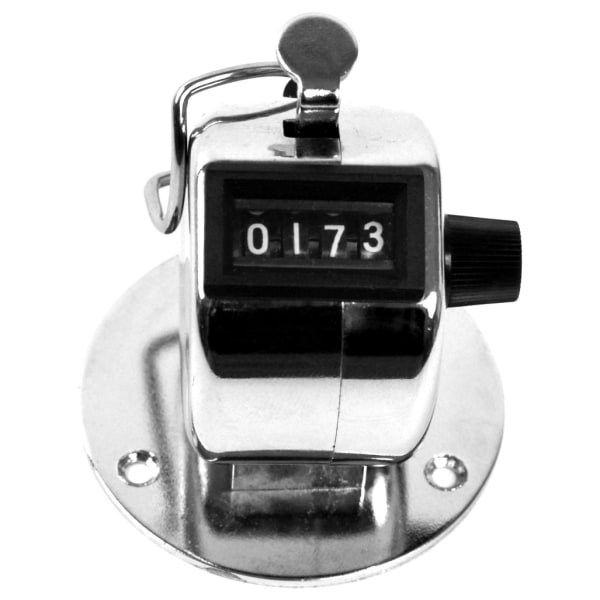 75-COUNTER Hawk Tally Counter Clicker, Håndholdt eller Base Mount
