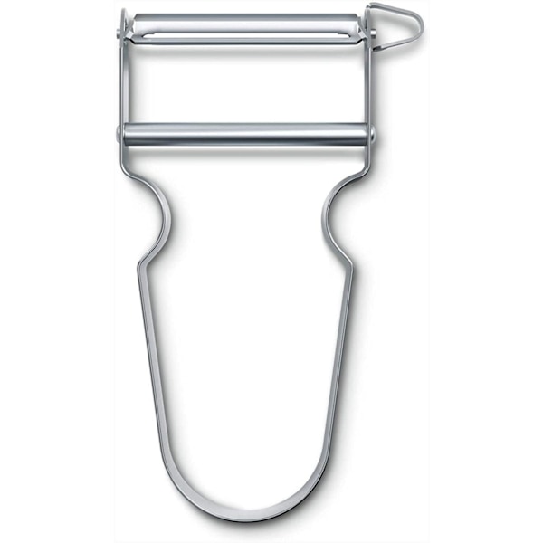 Stjerneskræller, dobbeltsidet blad, super skarpt lige snit, rustfrit stål, ikke-jernholdigt metal