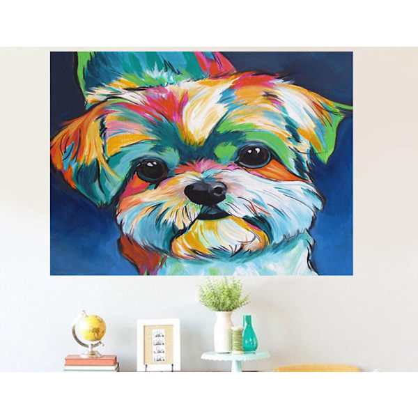 5d timanttimaalaus pentu olohuoneen sisustustaulu diy timanttimaalaus täynnä timanttitarroja timanttimaalaus（50*50cm）