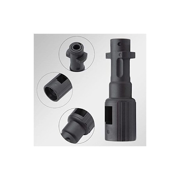 (100 × 30 × 30) Bajonettadapter for høytrykksspyler, konverter for Lavor Kew Nilfisk Alto til Karcher Stea