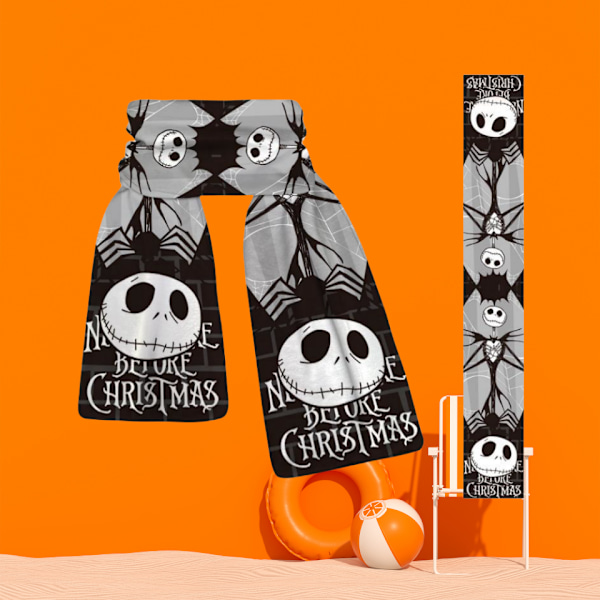 Scarf Skull Tong Anime Mjuk Plysch Scarf Herr Vår och Vinter Varm, Bekväm, Fashionabel och Söt Unisex Scarf