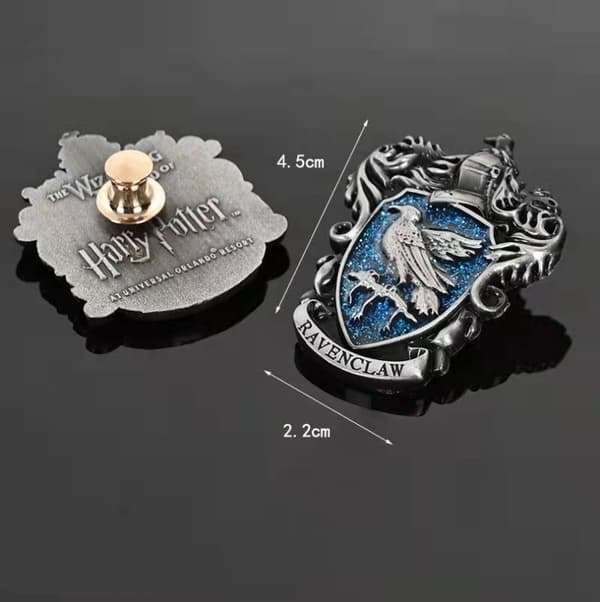 Harry Potter - Hogwarts-huse Pins Fire skoler af magisk logo