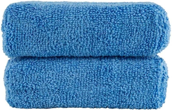 Premium Mikrofiber Applikator, Blå, 4-pak Bilsvampe