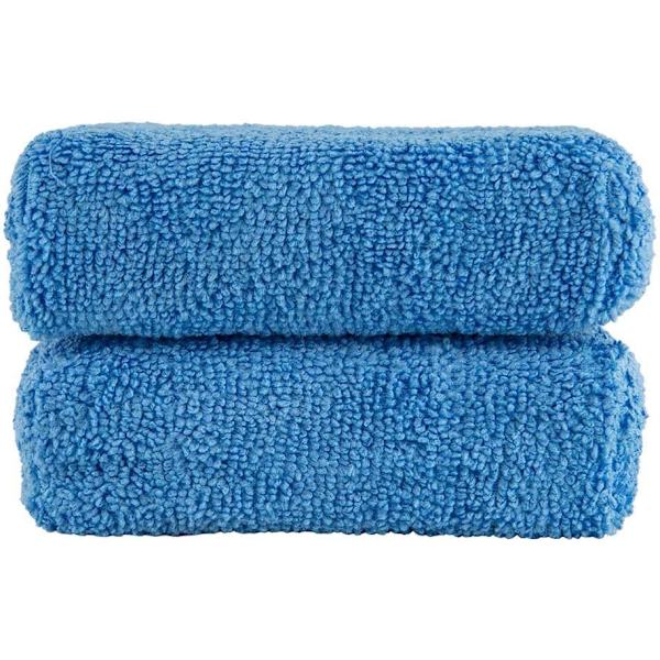 Premium mikrofiberapplikator, blå, 4-pak bilsvamper